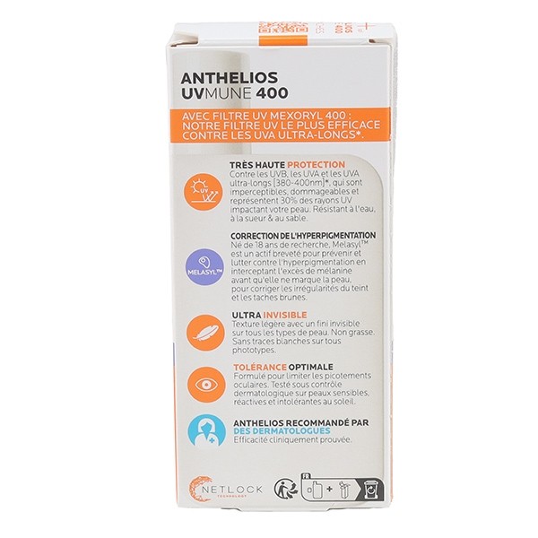 La Roche Posay Anthelios UVMune 400 fluide solaire anti-taches SPF50+