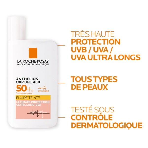 La Roche Posay Anthelios UVMune fluide solaire teinté SPF 50+