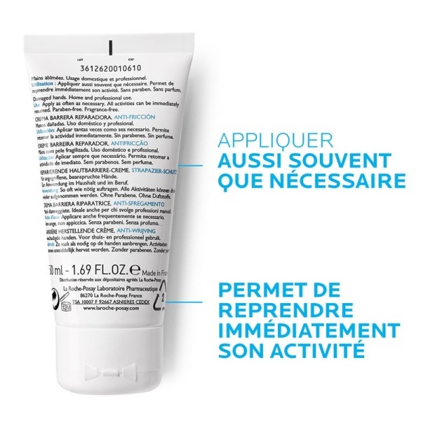 La Roche Posay Cicaplast crème mains