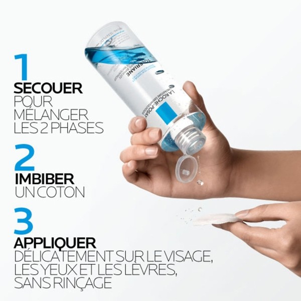 La Roche Posay Tolériane Eau micellaire biphasée apaisante