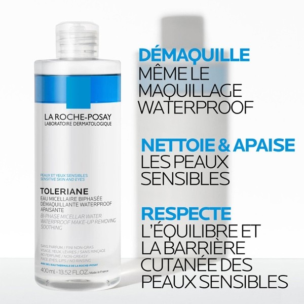 La Roche Posay Tolériane Eau micellaire biphasée apaisante