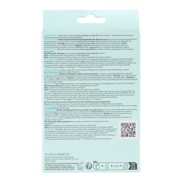 La Roche Posay Effaclar Duo+M Patch bouton