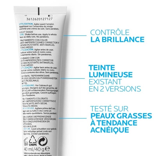 La Roche Posay Effaclar Duo+M Unifiant Soin teinté