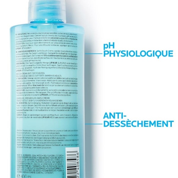 La Roche Posay Lipikar Surgras crème lavante