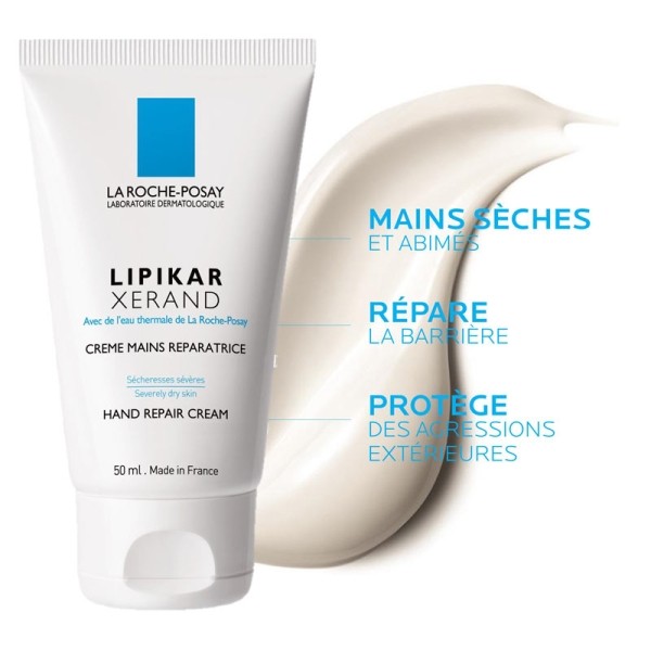 La Roche Posay Lipikar Xerand crème mains réparatrice