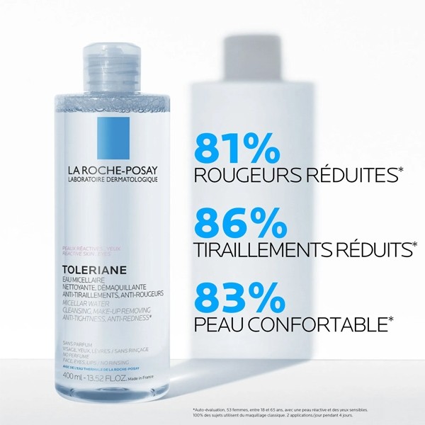 La Roche Posay Toleriane Eau Micellaire peaux réactives