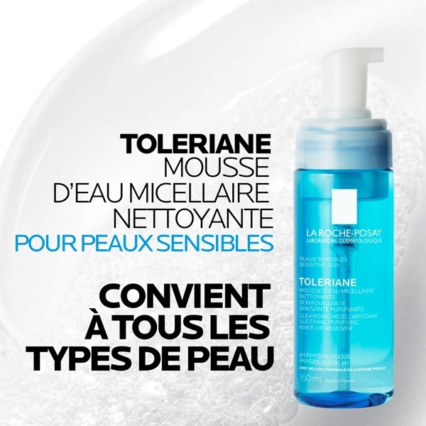 La Roche Posay Tolériane Mousse d'eau micellaire