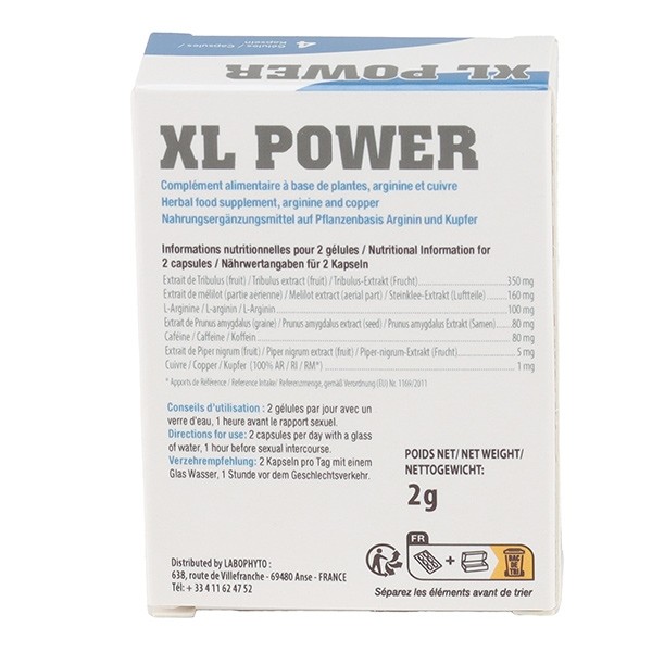 XL Power gélules