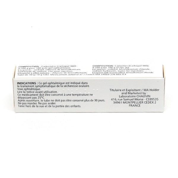 Lacrinorm 0,2 % gel ophtalmique