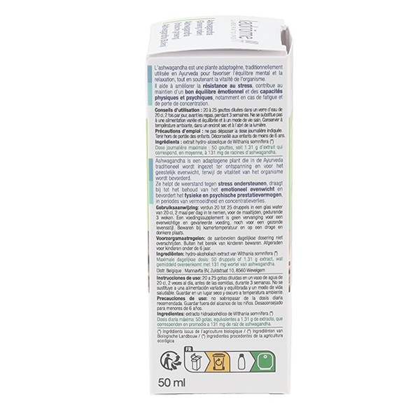 Ladrôme extrait de plante fraîche Bio Ashwagandha