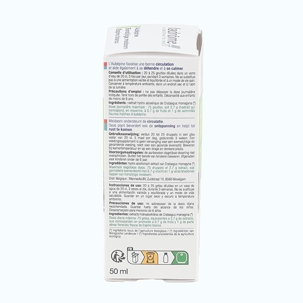 Ladrôme extrait de plante fraîche Bio Aubépine