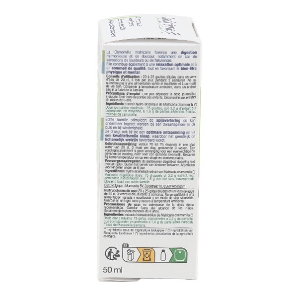 Ladrôme extrait de plante fraîche Bio Camomille matricaire