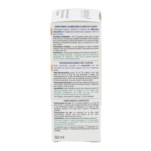 Ladrôme extrait de plante fraîche bio échinacée pourpre