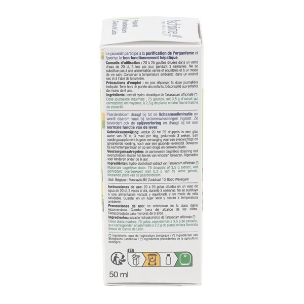 Ladrôme extrait de plante fraîche Bio Pissenlit