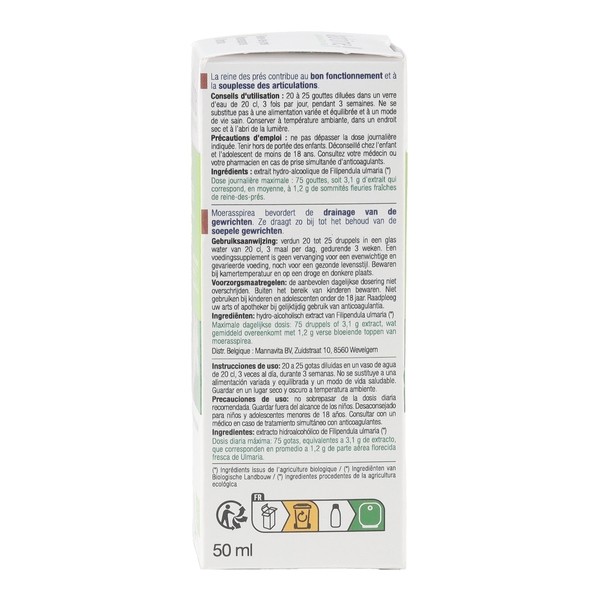 Ladrôme extrait de plante fraîche Bio Reine des prés