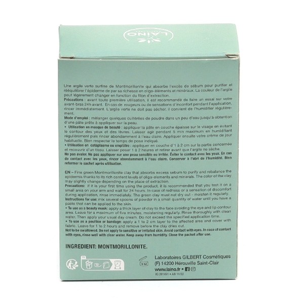 Laino Argile verte surfine