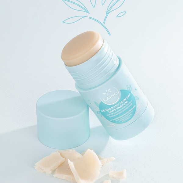 Laino déodorant soin 24h sans parfum stick