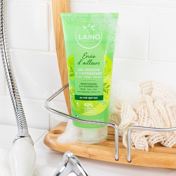 Laino Envie d'ailleurs gel douche hydratant 3 en 1
