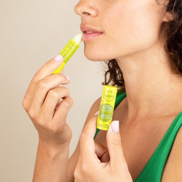 Laino Soin des lèvres stick Pomme