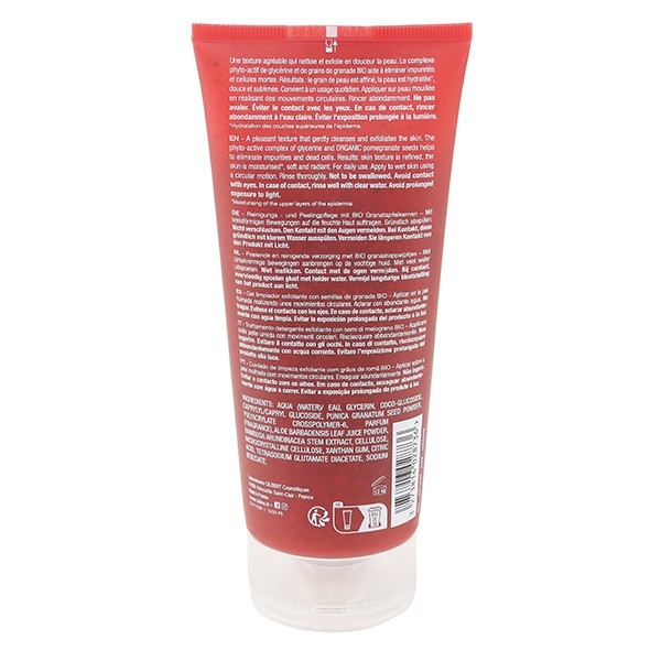 Laino Soin nettoyant exfoliant aux grains de Grenade Bio