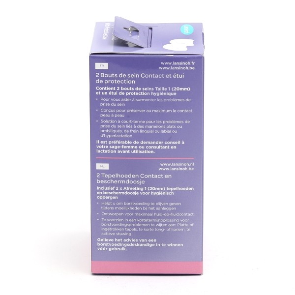 Lansinoh bouts de sein x2