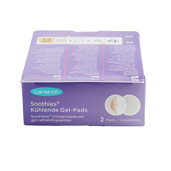 Lansinoh Soothies Compresses en gel rafraîchissantes