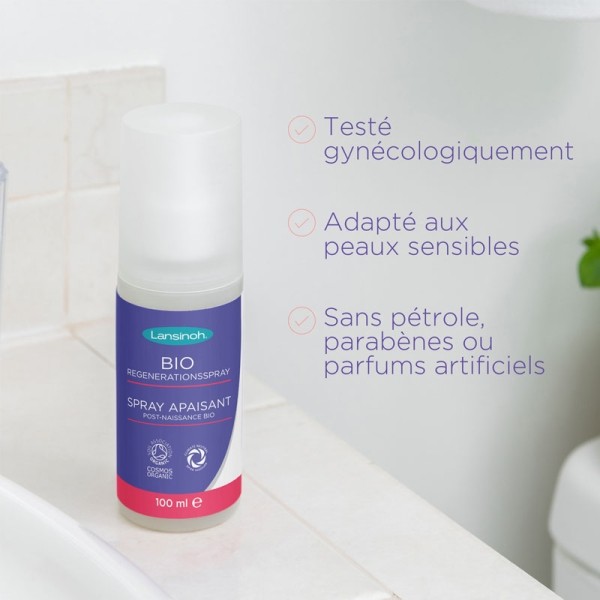 Lansinoh Spray Apaisant périnée Post-Naissance Bio