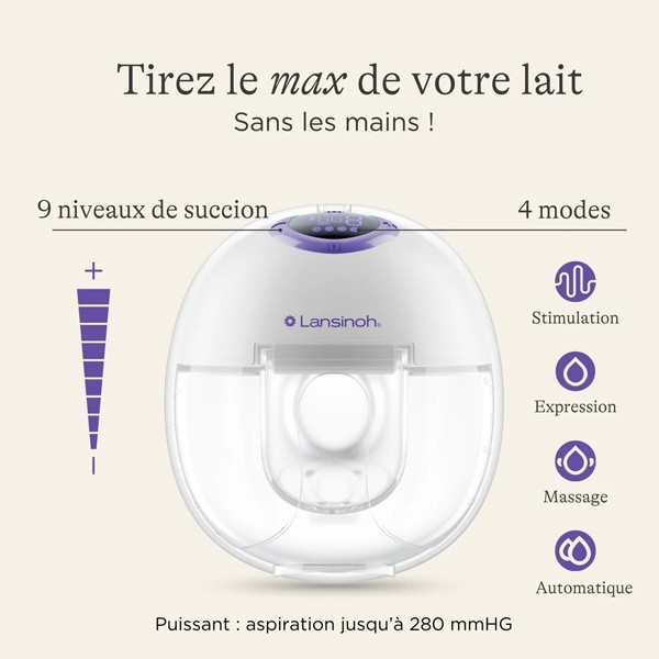 Lansinoh Tire lait mains libres simple