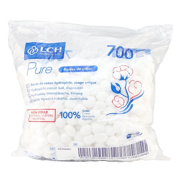 LCH Boules de coton de soin
