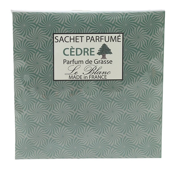 Sachet parfumé Le Blanc Parfum de Grasse désodorisant