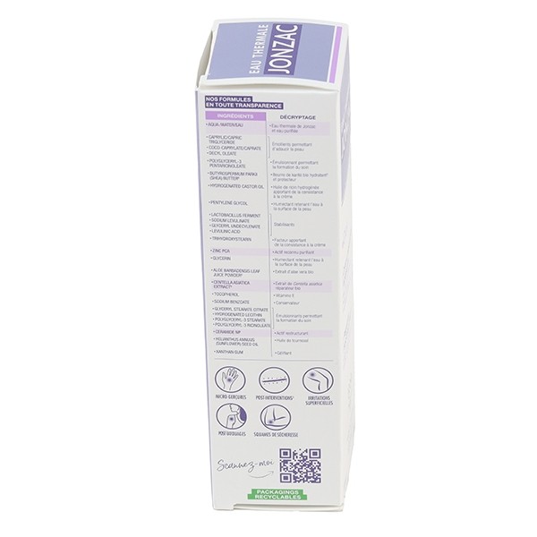 Jonzac Cica Crème réparatrice apaisante Bio