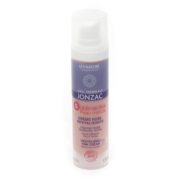 Jonzac Sublimactive Crème Rose Revitalisante Bio