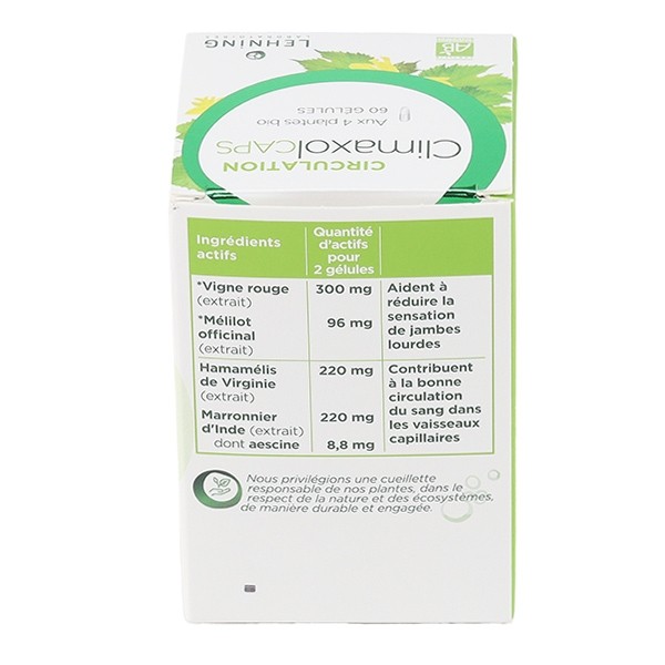 Lehning Climaxol caps gélules