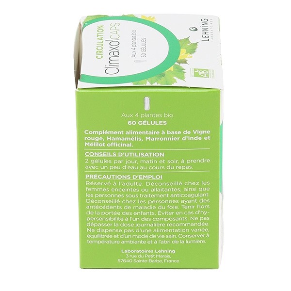 Lehning Climaxol caps gélules