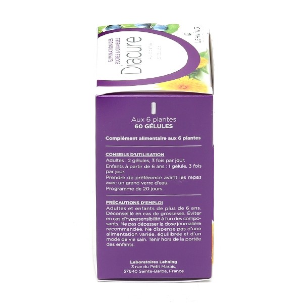 Lehning Diacure gélules