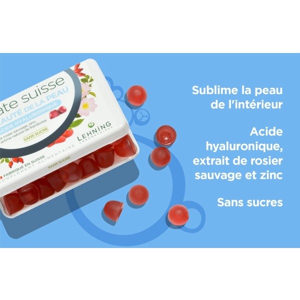 Lehning Pâte suisse Beauté de la peau gommes