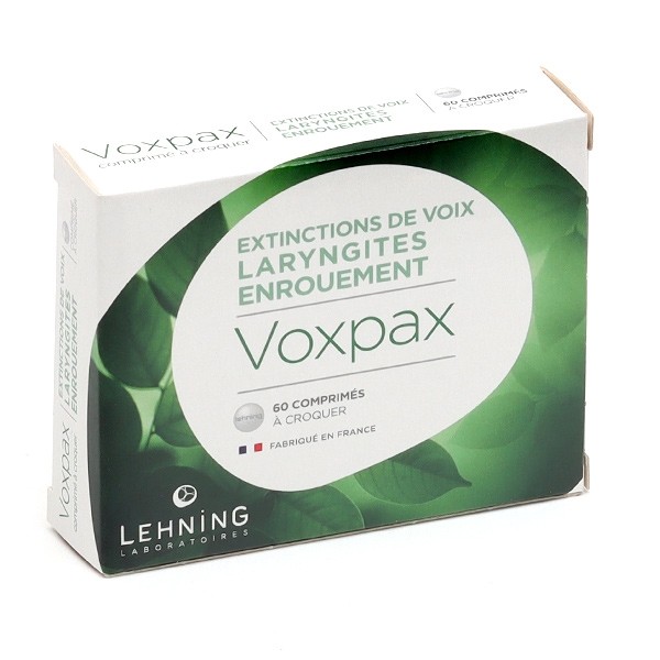 Voxpax Lehning comprimé