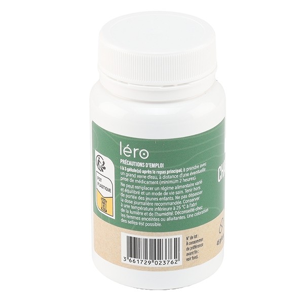 Léro Charbon végétal bio gélules