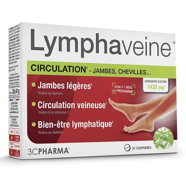Les 3 Chênes LymphaVeine comprimés