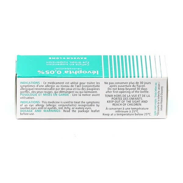 Levophta 0,05 % collyre