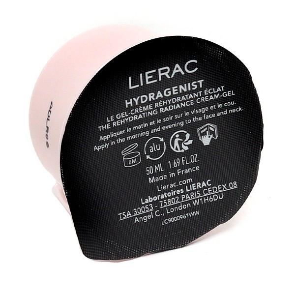 Lierac Hydragenist Gel crème réhydratant éclat