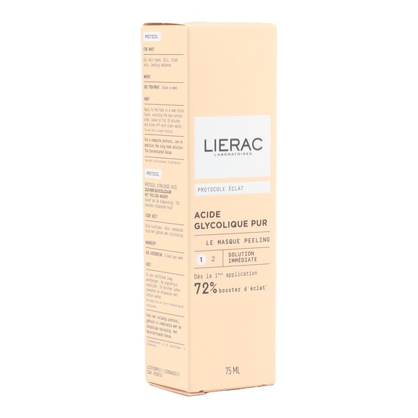 Lierac le masque peeling Acide glycolique pur