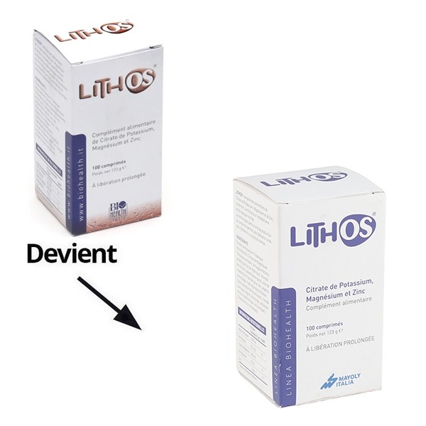 Lithos comprimés