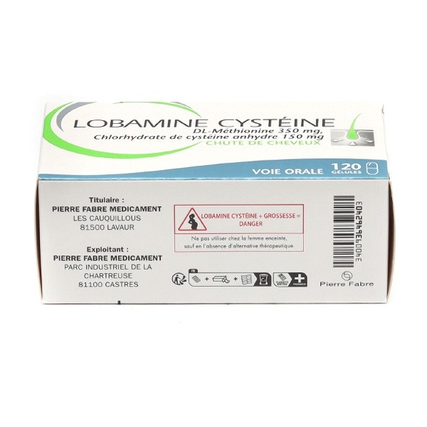 Lobamine Cystéine gélule Cheveux