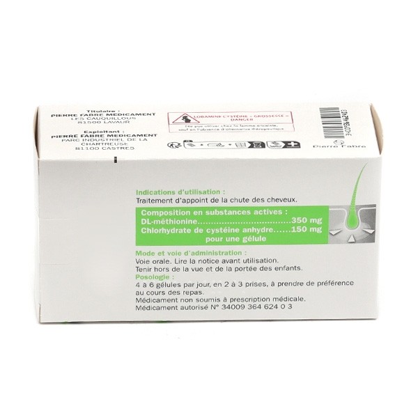 Lobamine Cystéine gélule Cheveux