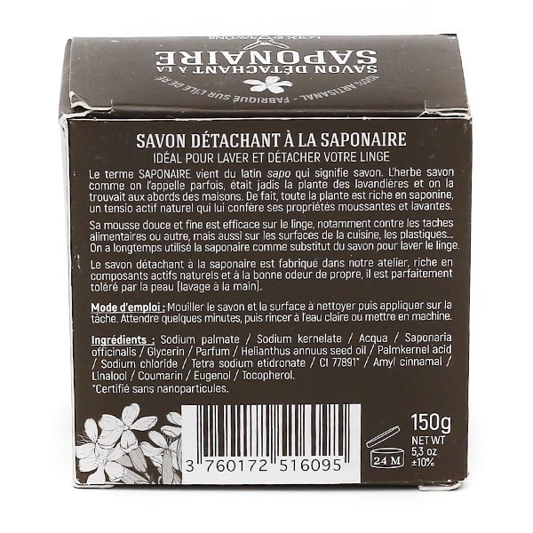 Savon détachant à la saponaire