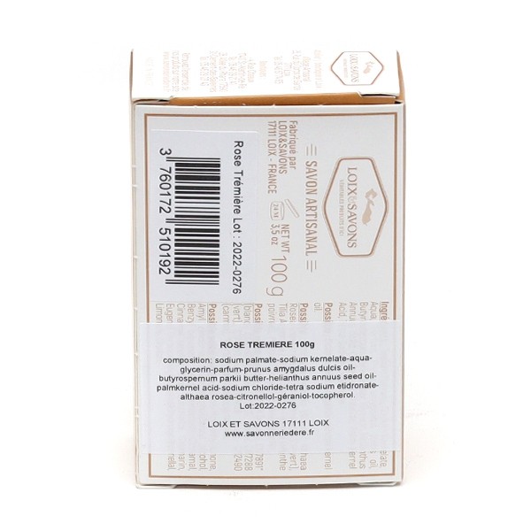 Savon artisanal Rose trémière