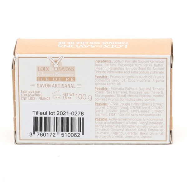 Savon artisanal Tilleul