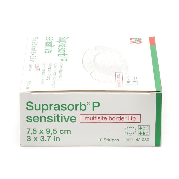 Lohmann Suprasorb P sensitive Multisite border lite