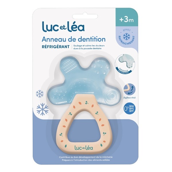 Luc et Léa anneau de dentition réfrigérant